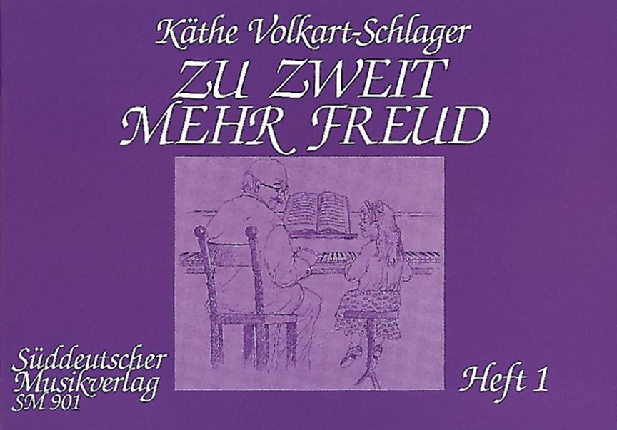 Zu zweit mehr Freud 1 : 26 Klavierstücke für Lehrer und Schüler für Schüler im Fünfton-Raum