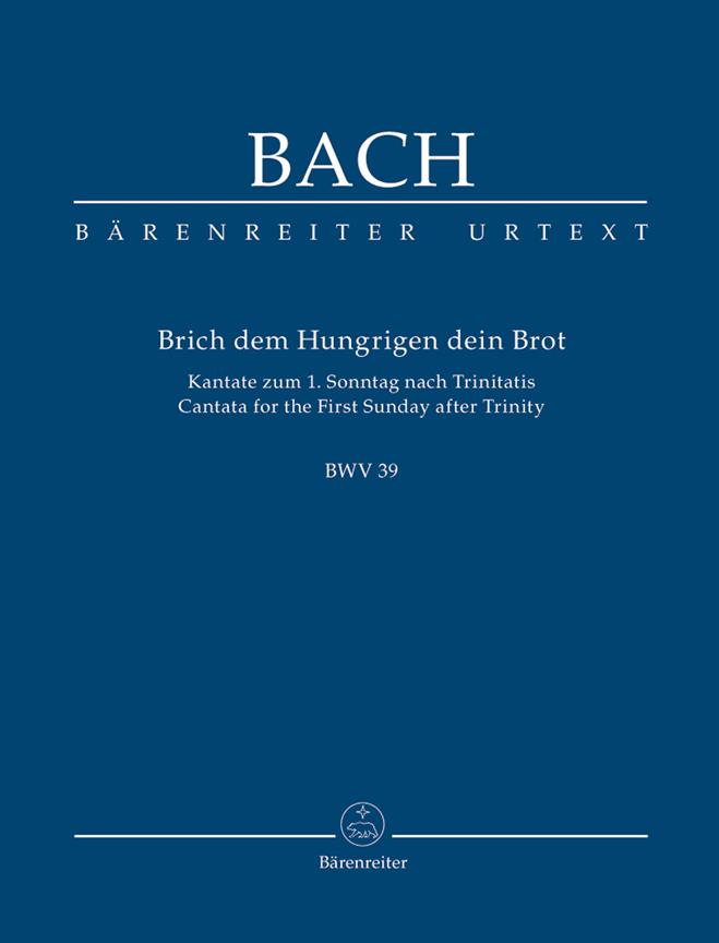 Kantate 039 Brich Dem Hungrig
