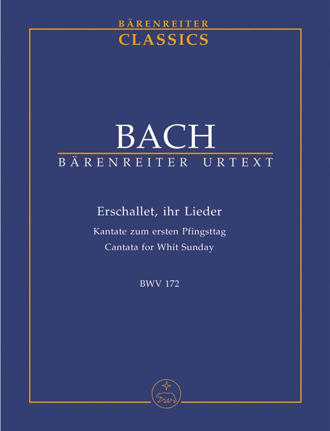 Cantata BWV 172 Erschallet, Ihr Lieder : Cantata for Whitsunday