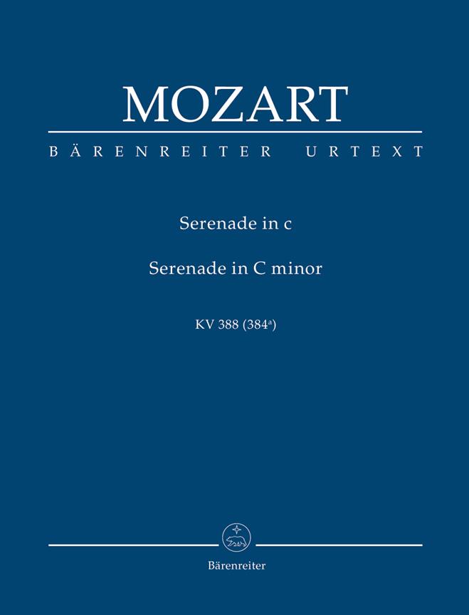 Serenade C Minor K388 Study score : für zwei Oboen, zwei Klarinetten, zwei Hörner und zwei Fagotte