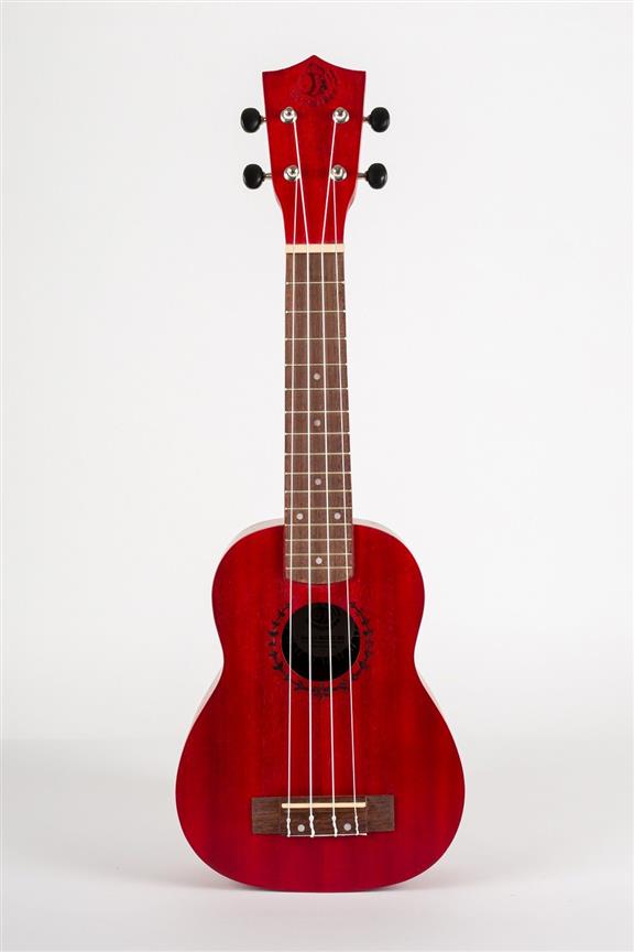 Bumblebee BUS23 Soprano Ukulele - Red