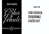 Chorschule Band 8 : 44 zweistimmige Singübungen