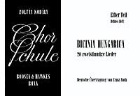 Chorschule Band 11/3 : Bicinia Hungarica