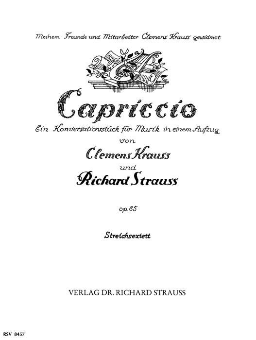Capriccio Op. 85 : Sextett Prelude