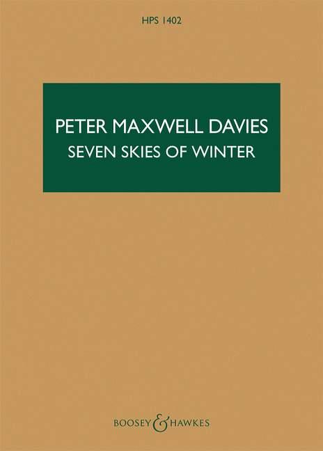 Seven Skies of Winter : Hawkes Pocket Scores HPS 1402