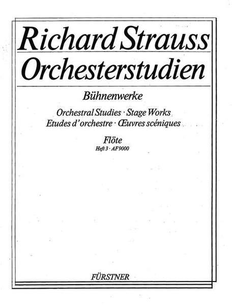 Orchestral Studies: Flöte Band 3