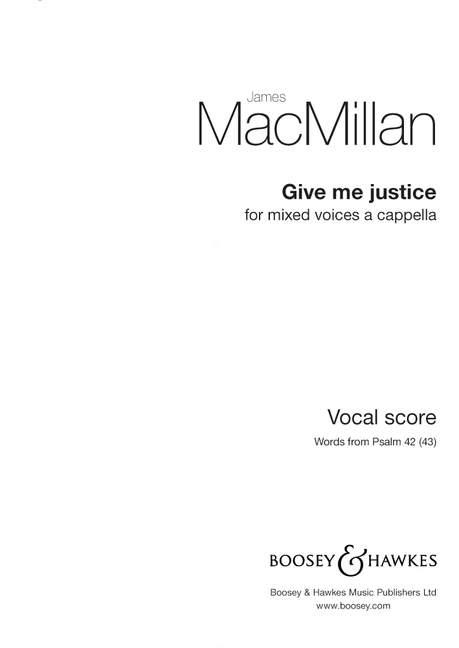 Give Me Justice : Introit for the Fifth Sunday of Lent