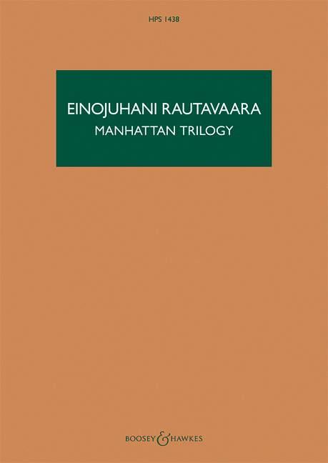 Manhattan Trilogy : Hawkes Pocket Scores