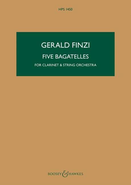 Five Bagatelles Op. 23a