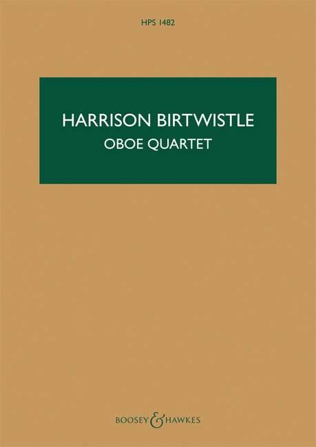 Oboe Quartet : Hawkes Pocket Scores HPS 1482