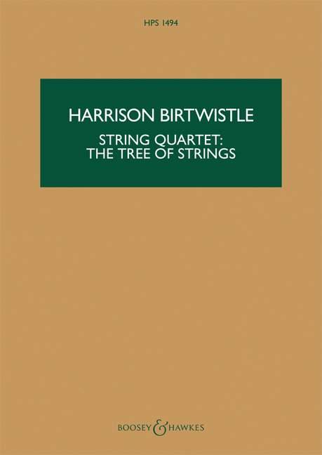 String Quartet: The Tree of Strings : Hawkes Pocket Scores HPS 1494