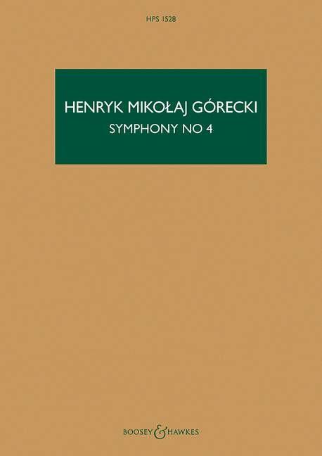 Symphony No. 4 : Hawkes Pocket Scores HPS 1528