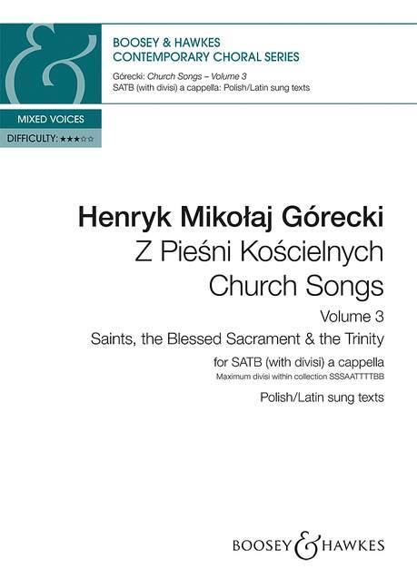 Church Songs (Z Pieni Kocielnych) Vol. 3 : Saints, the Blessed Sacrament & the Trinity