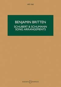 Schubert & Schumann Song Arrangements : Hawkes Pocket Scores HPS 1562