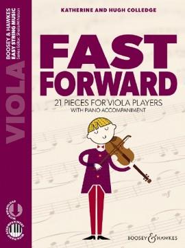 Fast Forward : 21 pieces for viola playerswith piano accompaniment