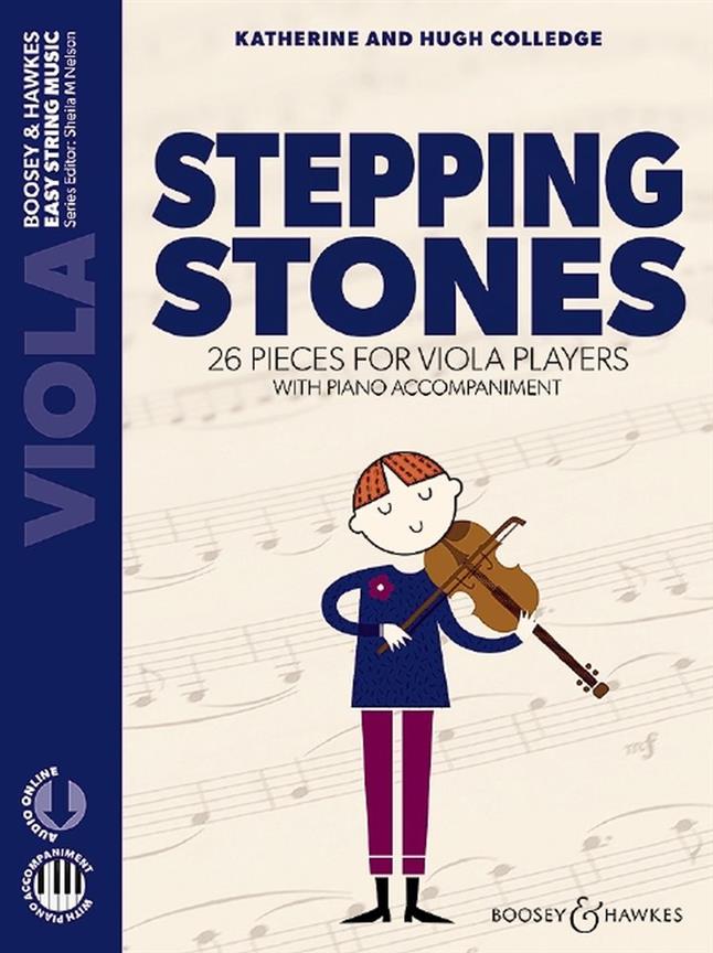 Stepping Stones : 26 pieces for viola players