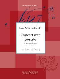 Concertante Sonata : For Two Flutes