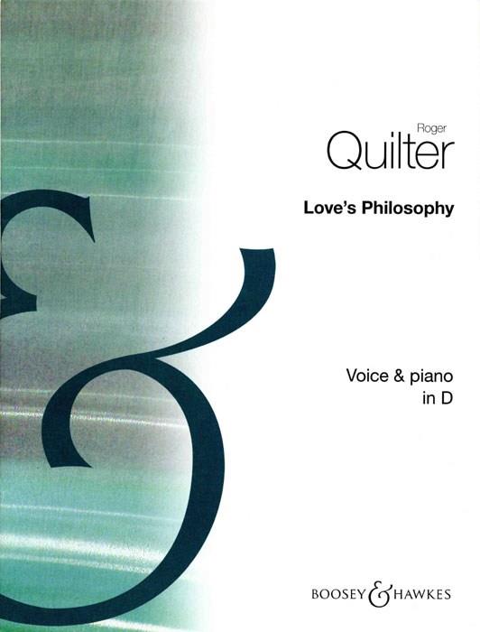 Love's Philosophy In D op. 3/1