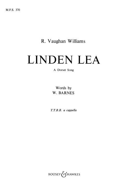 Linden Lea : A Dorset Song