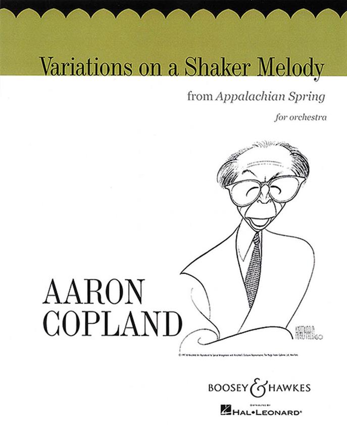 Variations On A Shaker Melody : from Appalachian Spring