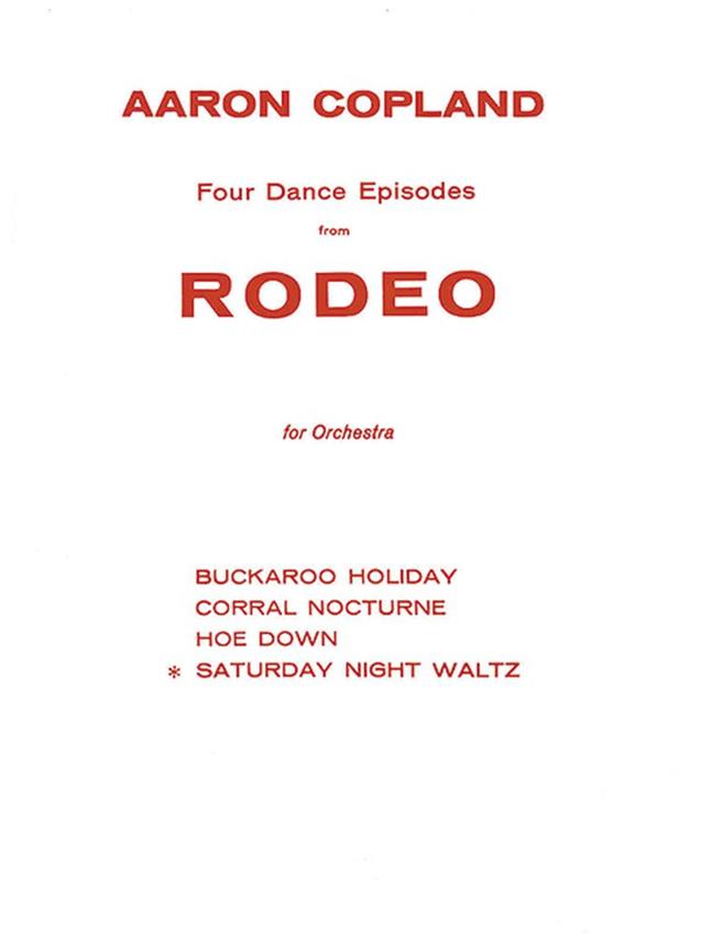 Saturday Night Waltz : from Rodeo