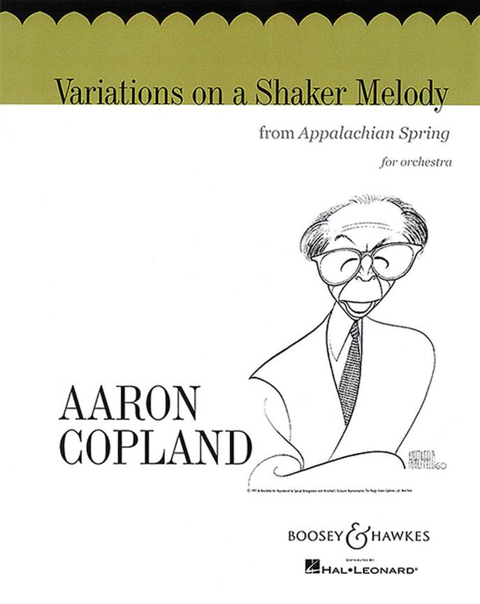 Variations On A Shaker Melody : from Appalachian Spring
