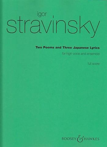 Two Poems by K. Balmont : Zusammen mit Trois poésies de la lyrique japonaise