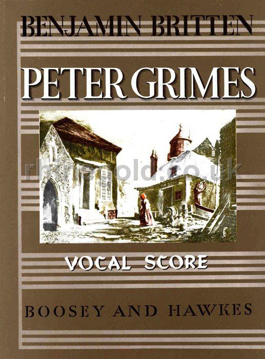 Peter Grimes op. 33 : Oper in 3 Akten und einem Prolog