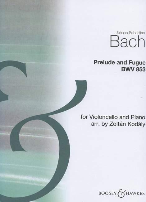 Präludium und Fuge BWV 853 : Transkription aus dem Wohltemperierte Klavier (Buch I, Nr. VIII)