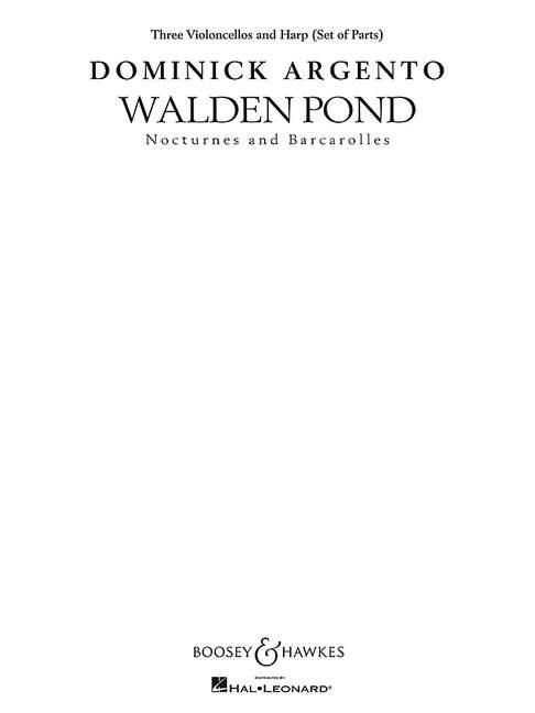 Walden Pond : Nocturnes and Barcarolles