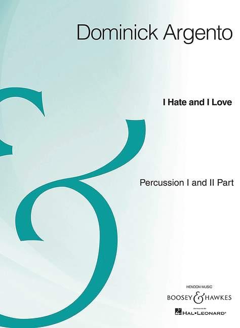 I Hate and I Love : Odi et amo