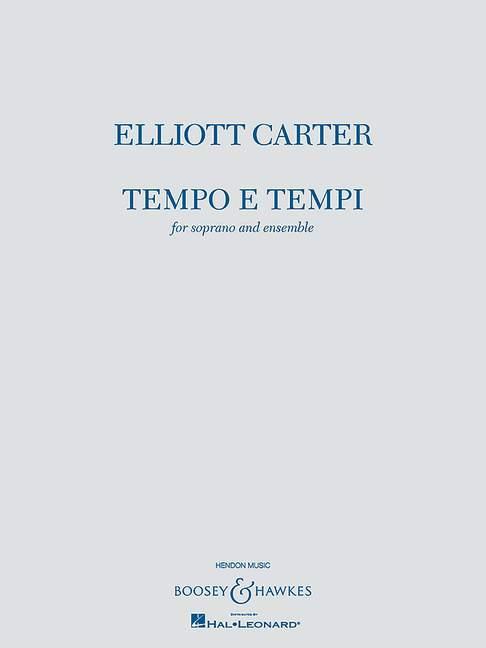 Tempo e Tempi : for soprano and ensemble