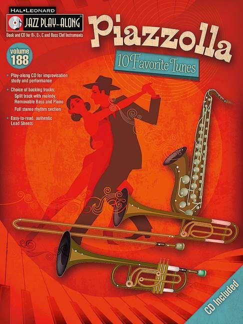 10 Favorite Tunes : Jazz Play-Along Volume 188
