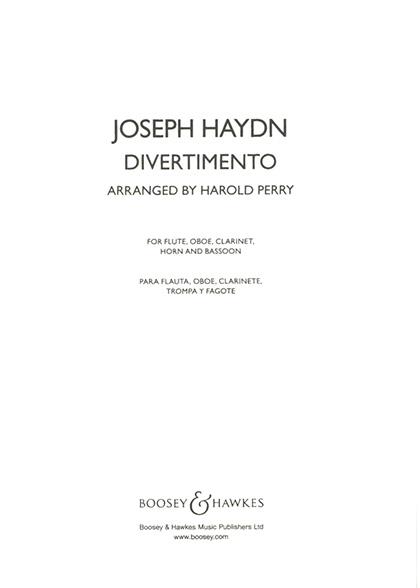 Divertimento : Hawkes Pocket Scores