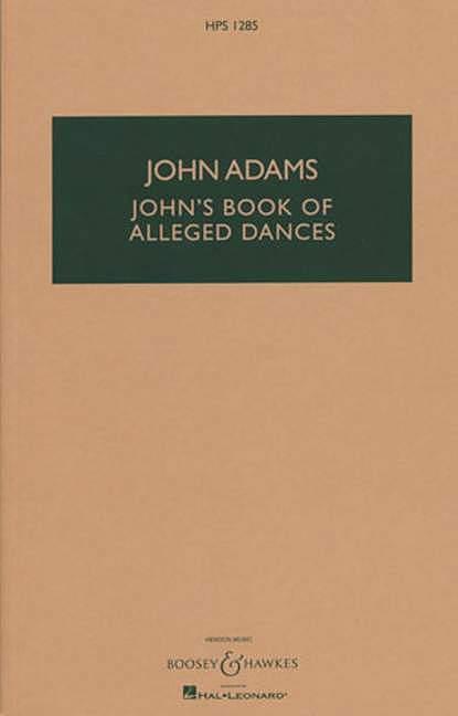John's Book of Alleged Dances : Hawkes Pocket Scores HPS 1285