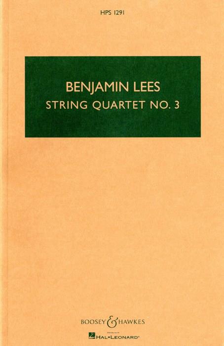 String Quartet No. 3 : Hawkes Pocket Scores