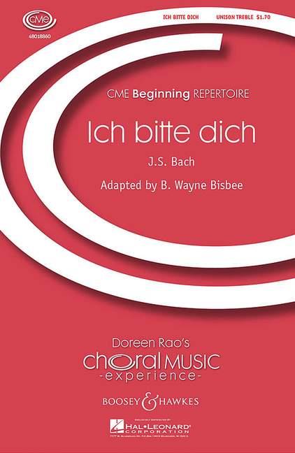 Ich bitte dich : Chorale form Cantata 166