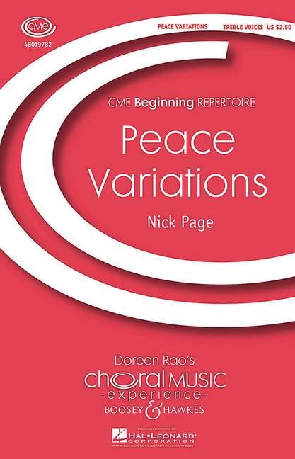 Peace Variations : On a Theme by Bach