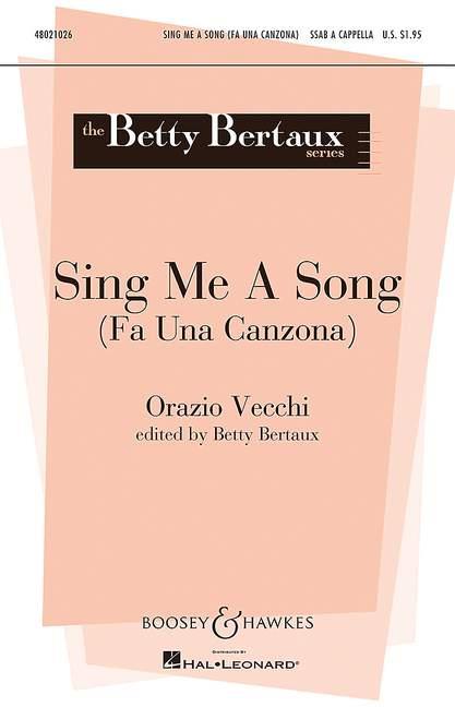 Sing Me A Song : Fa una canzona