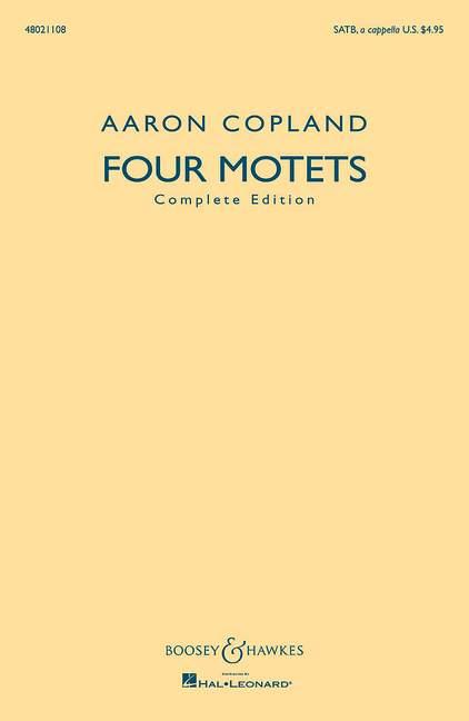 Four Motets : Complete Edition