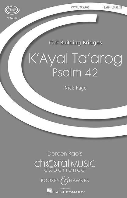 K'Ayal Ta'arog : Psalm 42