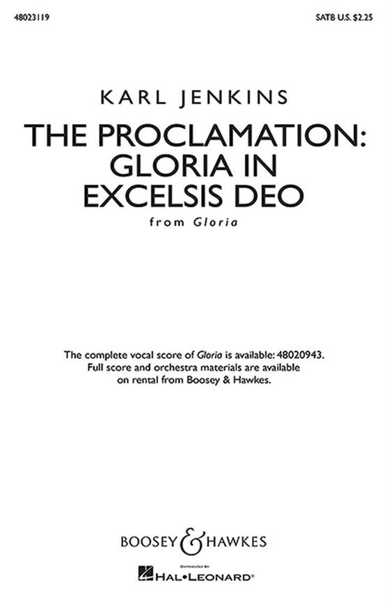 The Proclamation: Gloria In Excelsis Deo : Aus: Gloria