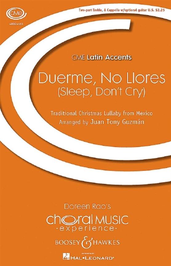 Duerme, No Llores : Sleep, Don'T Cry