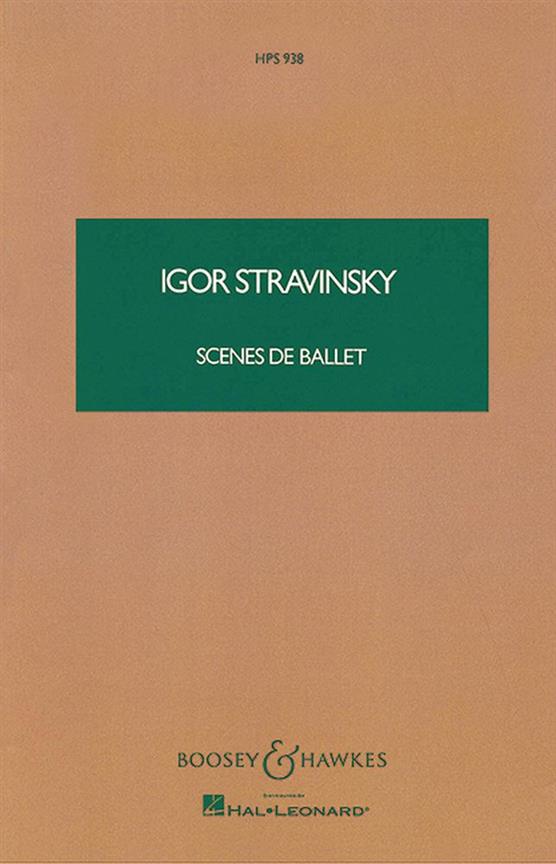 Scenes de Ballet : Hawkes Pocket Scores HPS 938
