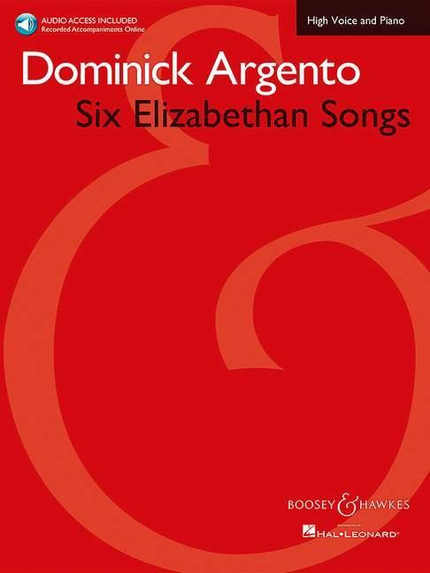 Six Elizabethan Songs : Song Cycle