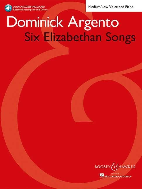 Six Elizabethan Songs : Song Cycle
