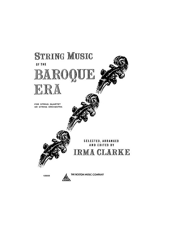 String Music Of The Baroque Era