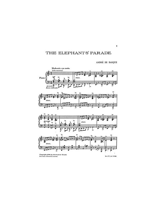Basque The Elephants' Parade Piano