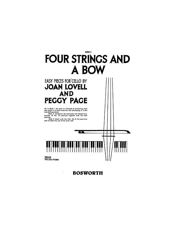 Joan Lovell/Peggy Page: Four Strings And A Bow Book 2 (Cello Part)