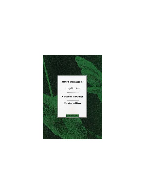 Leopold J. Beer: Concertino In D Minor Op.81 (Viola/Piano)